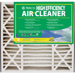 AAF Flanders 20 in. W X 20 in. H X 5 in. D Synthetic 8 MERV Pleated Air Filter 1 pk