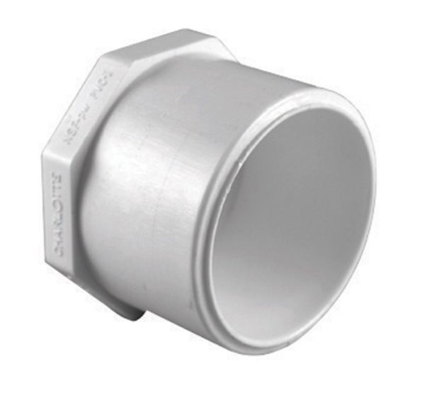 Charlotte Pipe Schedule 40 2 in. Spigot X 2 in. D Slip PVC Plug