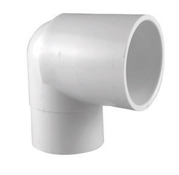 Charlotte Pipe Schedule 40 1 in. Spigot X 1 in. D Slip PVC 90 Degree Street Elbow