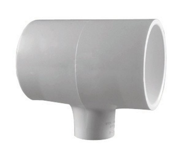 Charlotte Pipe Schedule 40 1/2 in. Slip X 1-1/4 in. D Slip PVC Reducing Tee