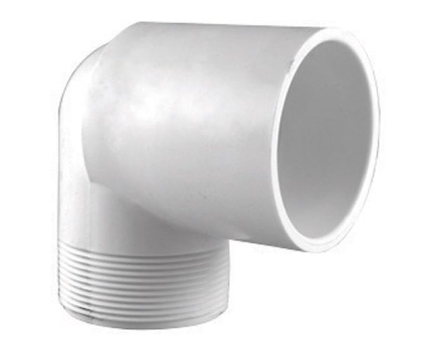 Charlotte Pipe Schedule 40 3/4 in. Slip X 3/4 in. D MPT PVC Street Elbow