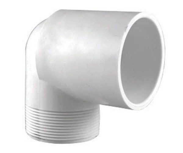 Charlotte Pipe Schedule 40 1 in. Slip X 1 in. D MPT PVC Street Elbow