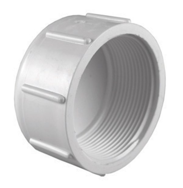 Charlotte Pipe Schedule 40 1/2 in. FPT X 1/2 in. D FPT PVC Cap