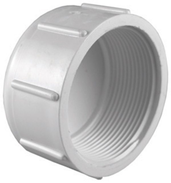Charlotte Pipe Schedule 40 1-1/4 in. FPT X 1-1/4 in. D FPT PVC Cap