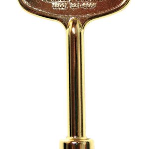 Blue Flame Gold Polished Brass Zinc Gas Valve Key