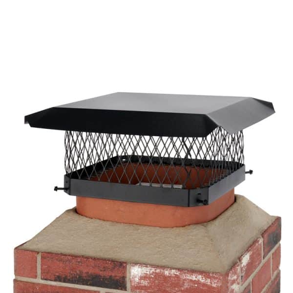 HY-C Shelter various in. Powder Coated Steel Chimney Cap