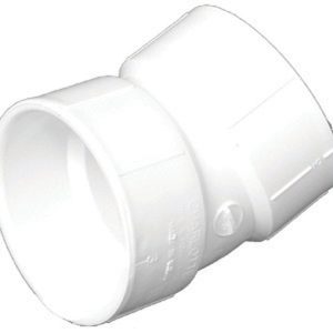 Charlotte Pipe 4 in. Hub X 4 in. D Hub PVC Elbow