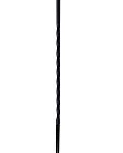 Panacea Black Powder Coated Steel Fireplace Poker