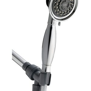 Waterpik PowerSpray Plus Chrome 3 settings Showerhead 1.8 gpm