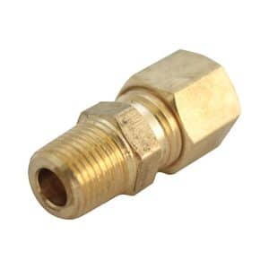 JMF Company 3/4 in. Compression X 3/4 in. D MPT Brass Connector