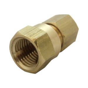 JMF Company 1/2 in. Compression X 3/4 in. D FPT Brass Adapter