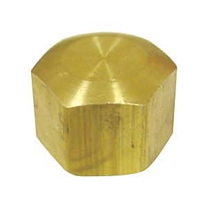 JMF Company 5/16 in. Compression Brass Cap