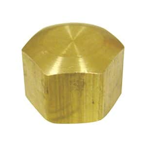 JMF Company 5/8 in. Compression Brass Cap