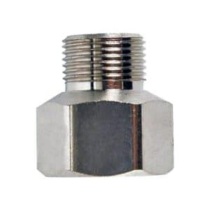 JMF Company 1/2 in. Female Compression Swivel X 3/8 in. D Male Compression Brass Female Flare Fine T