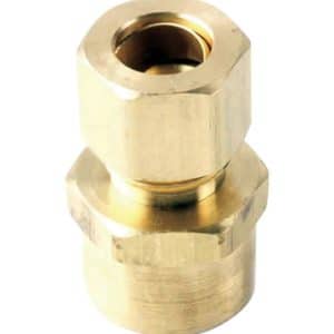 JMF Company 3/8 in. Compression X 1/2 in. D Sweat Brass Adapter