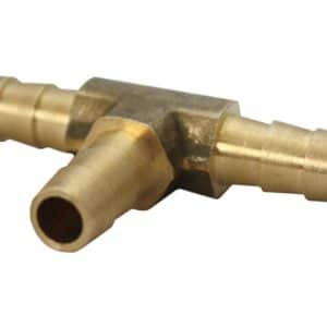 JMF Company Brass 3/8 in. D X 3/8 in. D Tee Connector 1 pk