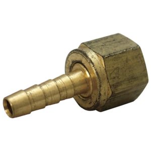JMF Company Brass 1/4 in. D X 1/4 in. D Adapter 1 pk
