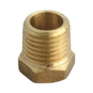 JMF Company 3/4 in. MPT X 1/4 in. D FPT Brass Hex Bushing