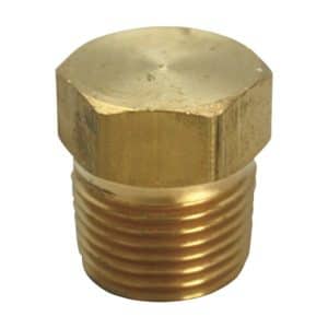 JMF Company 3/4 in. MPT Brass Hex Head Plug
