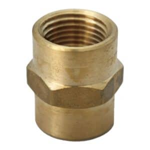 JMF Company 1/2 in. FPT X 1/4 in. D FPT Brass Reducing Coupling