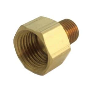 JMF Company 3/8 in. FPT X 1/8 in. D MPT Brass Reducing Coupling