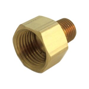 JMF Company 3/8 in. FPT X 1/4 in. D MPT Brass Reducing Adapter