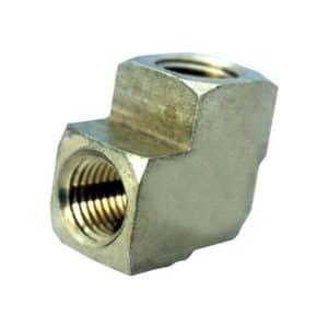 JMF Company 1/4 in. FPT X 1/8 in. D FPT Brass 90 Degree Elbow