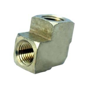 JMF Company 1/2 in. FPT X 3/8 in. D FPT Brass 90 Degree Elbow