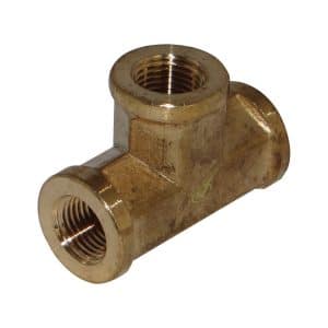 JMF Company 3/8 in. FPT X 3/8 in. D FPT Brass Tee