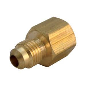 JMF Company 3/8 in. Flare X 1/8 in. D FPT Brass Adapter