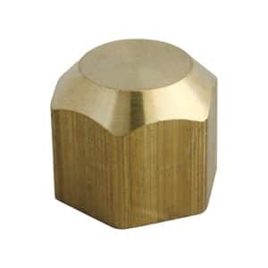 JMF Company 3/4 in. Flare Brass Cap
