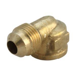 JMF Company 3/8 in. Flare X 3/4 in. D FPT Brass 90 Degree Elbow
