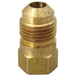 JMF Company 3/8 in. Flare X 3/8 in. D FIP Brass Adapter