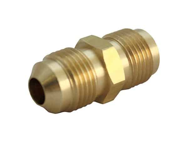 JMF Company 5/8 in. Flare X 3/8 in. D Flare Brass Union