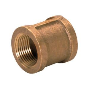 JMF Company 3/8 in. FPT X 3/8 in. D FPT Brass Coupling