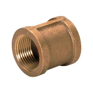 JMF Company 3/4 in. FPT X 3/8 in. D FPT Brass Coupling