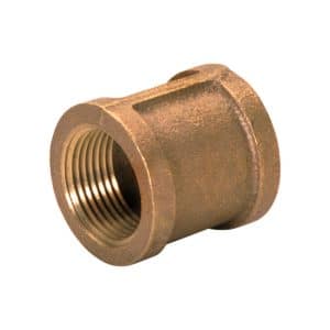 JMF Company 1 in. FPT X 1 in. D FPT Brass Coupling