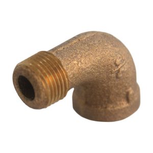JMF Company 3/4 in. FPT X 3/4 in. D MPT Brass 90 Degree Street Elbow