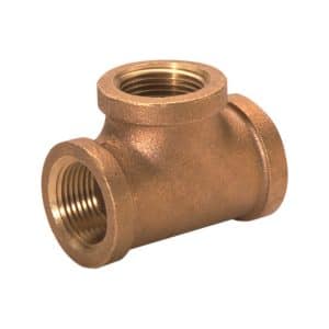 JMF Company 3/8 in. FPT X 3/8 in. D FPT Brass Tee
