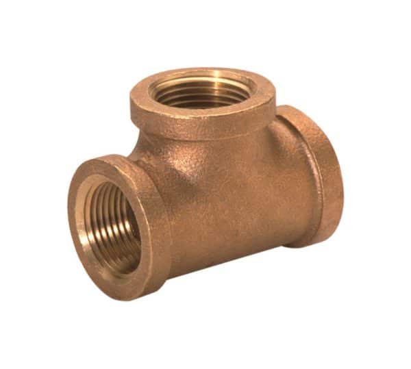 JMF Company 3/8 in. FPT X 3/8 in. D FPT Brass Tee
