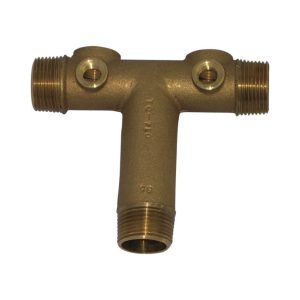 Campbell Red Brass Universal Tank Cross