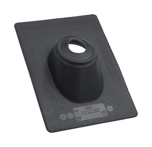 Oatey All-Flash 11 in. W X 15 in. L Thermoplastic Roof Flashing Black