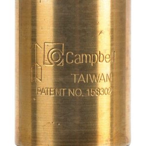 Campbell 3/4 in. D X 3/4 in. D Red Brass Spring Loaded Check Valve