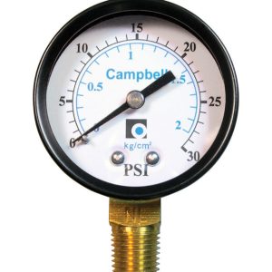 Campbell Pressure Gauge 30 psi