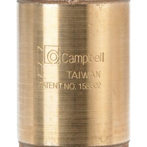 Campbell 1 in. D X 1 in. D Red Brass Spring Loaded Check Valve