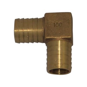 Campbell 1 in. MPT X 1 in. D MPT Brass 90 Degree Elbow