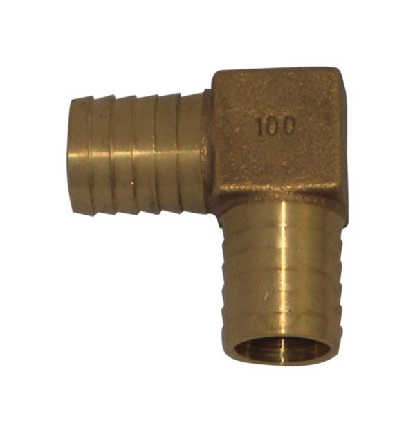 Campbell 1 in. MPT X 1 in. D MPT Brass 90 Degree Elbow