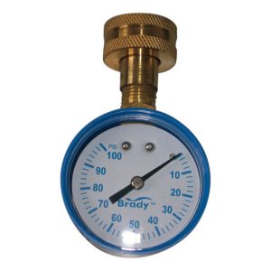 Brady Pressure Gauge 100 psi