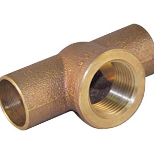 Nibco 3/4 in. Sweat X 3/4 in. D Sweat Brass Tee 1 pk