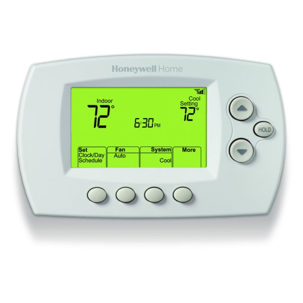 Honeywell Built In WiFi Heating and Cooling Push Buttons Programmable Thermostat
